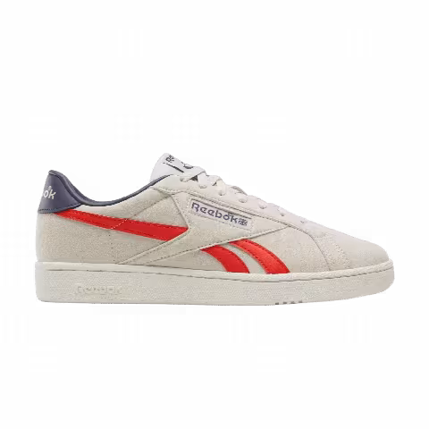 Reebok Club C Grounds Uk 1.0 'Linen Rival Red Dark Indigo'