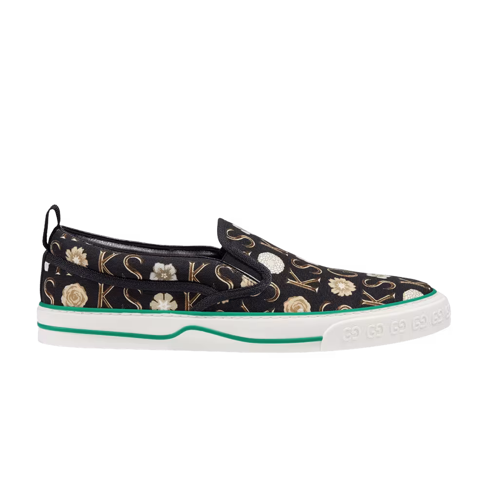 Ken Scott x Gucci Tennis 1977 Black Monogram