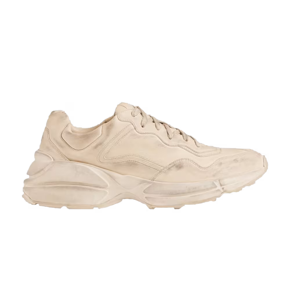 Gucci Rhython Leather Sneaker Ivory