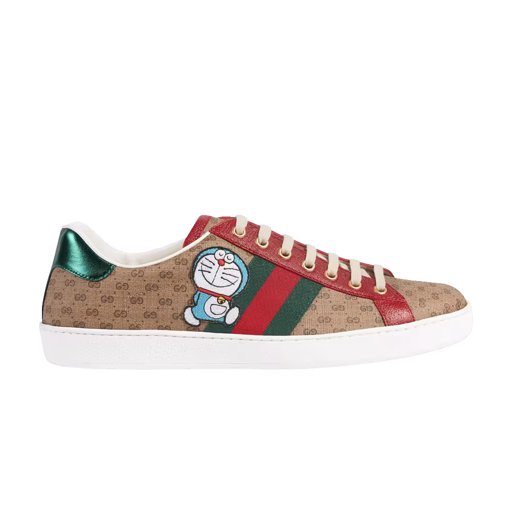 Doraemon x Gucci Ace Beige Monogram
