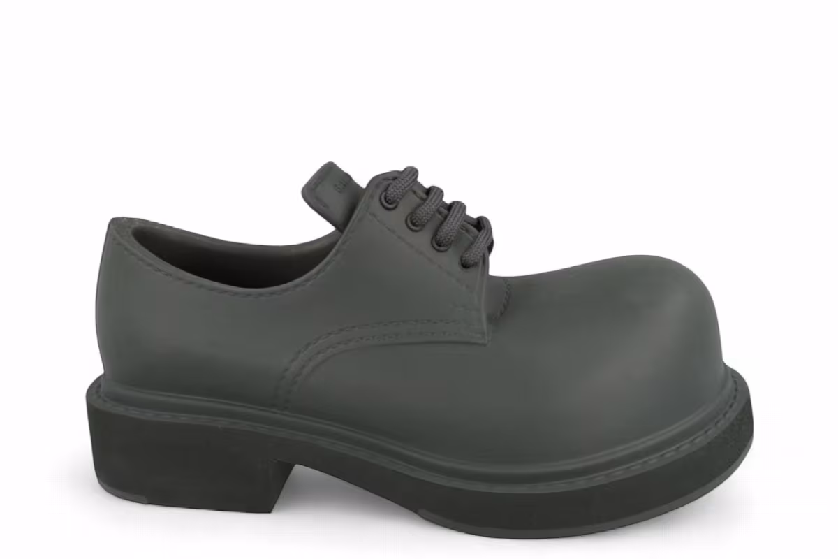 Balenciaga Women's Steroid Derby Dark Khaki, view 2