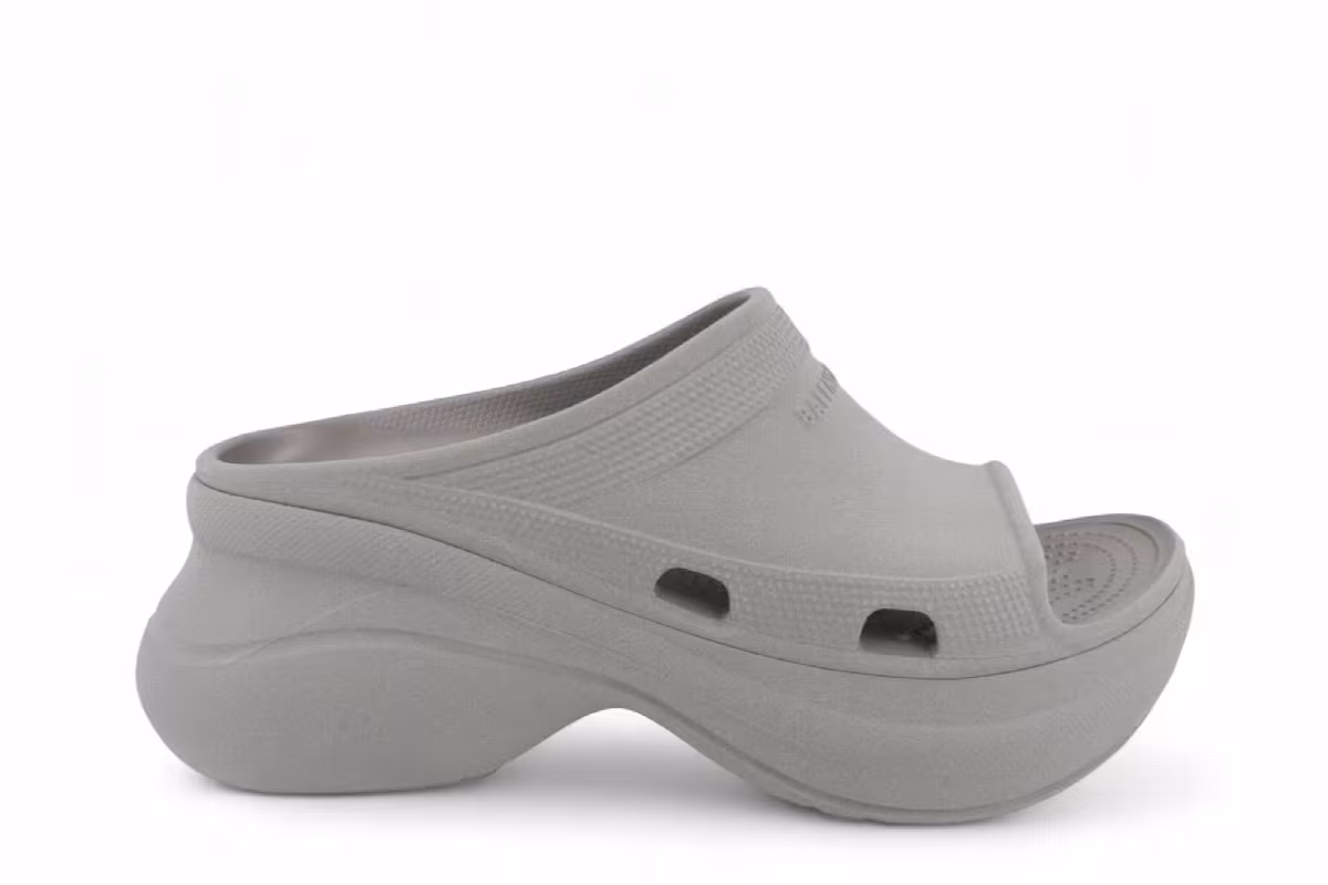 Balenciaga x Crocs Women's Pool Slides Reflective, view 2