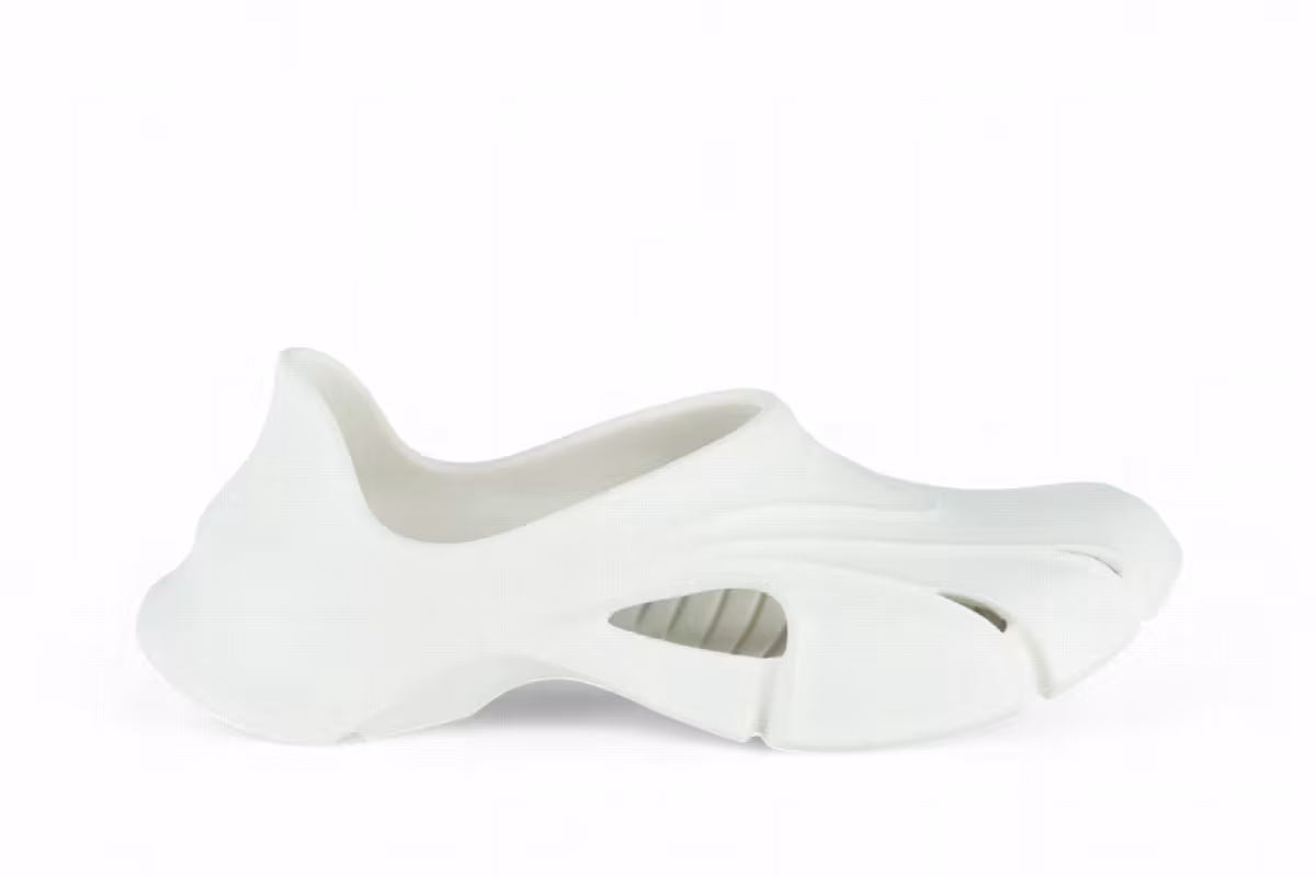 Balenciaga Mold Closed Clogs Eggshell, view 2