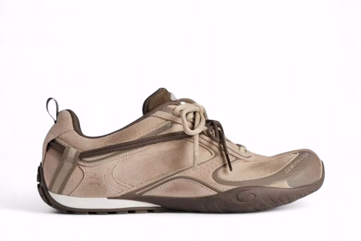 Balenciaga Velvety Radar Beige Brown, view 2
