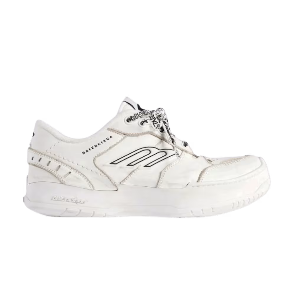 Balenciaga Women's Hamptons Platform White