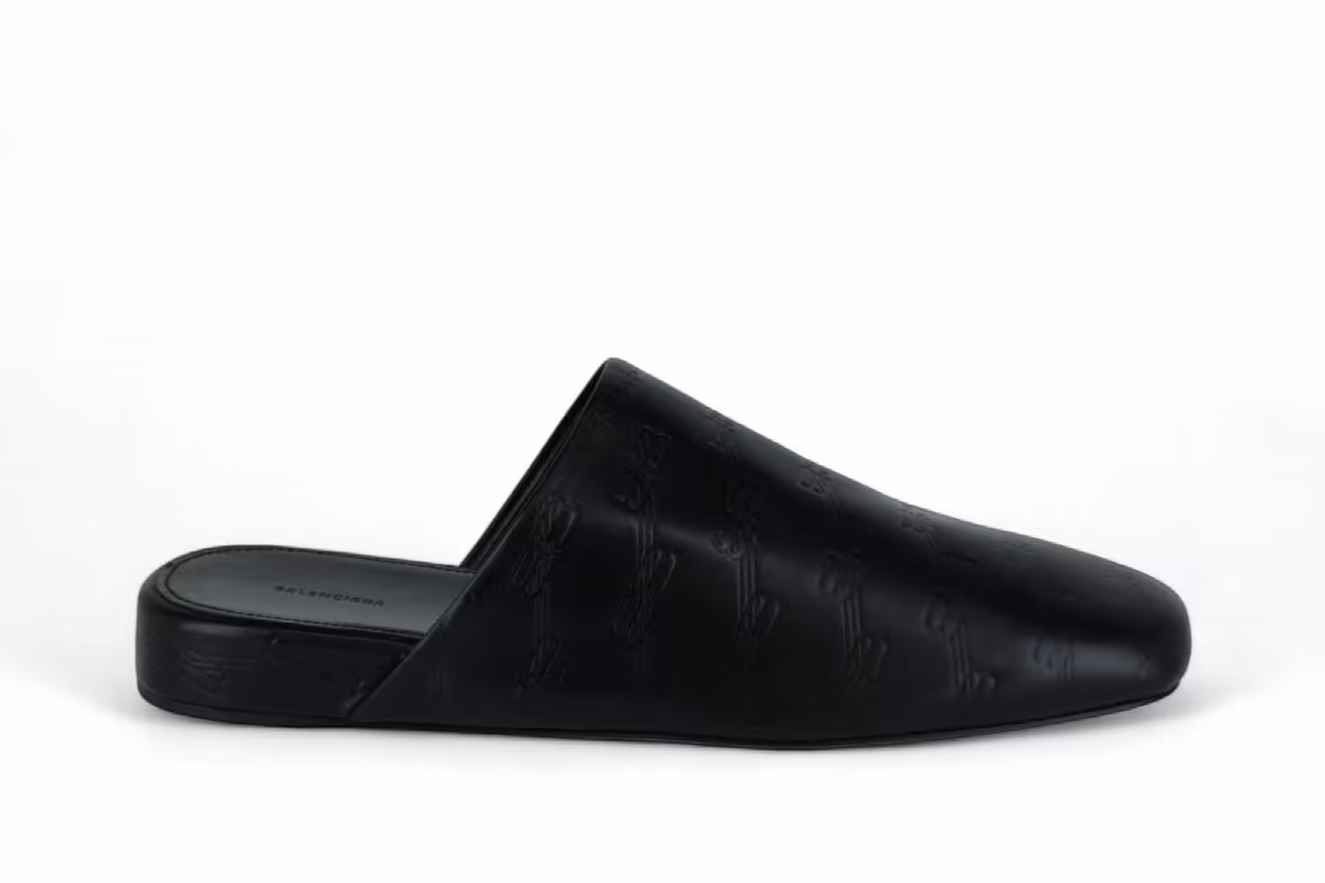 Balenciaga Cosy Bb Mules Black, view 2