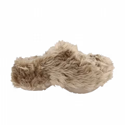 Balenciaga x Crocs Wmns Fake Fur Mules 'Mink'