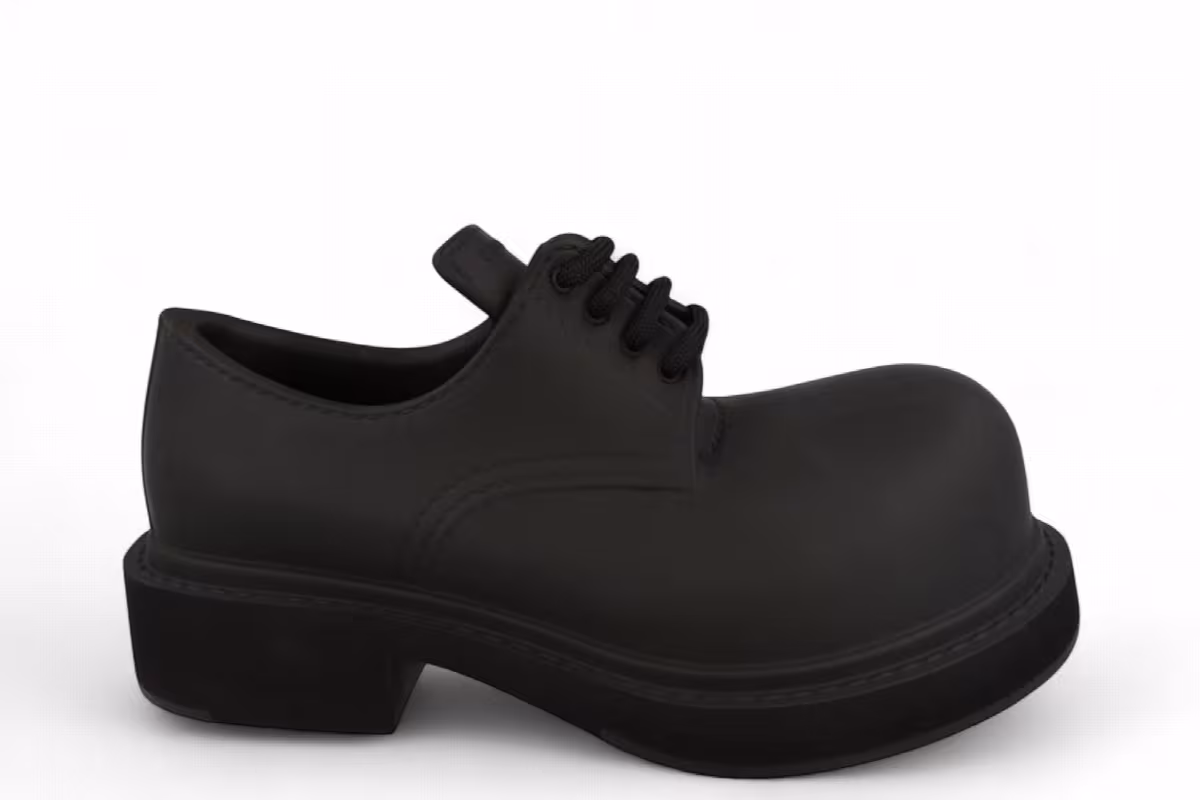 Balenciaga Women's Steroid Derby Black, view 2