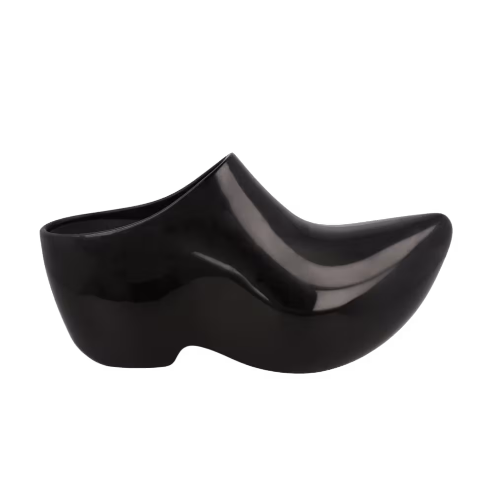 Balenciaga Women's Technoclog Patent Mules Black