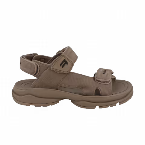 Balenciaga Tourist Sandals 'Dark Taupe'