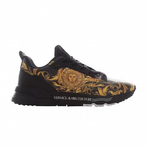 Versace Jeans Couture 'Baroque Print - Black Gold'
