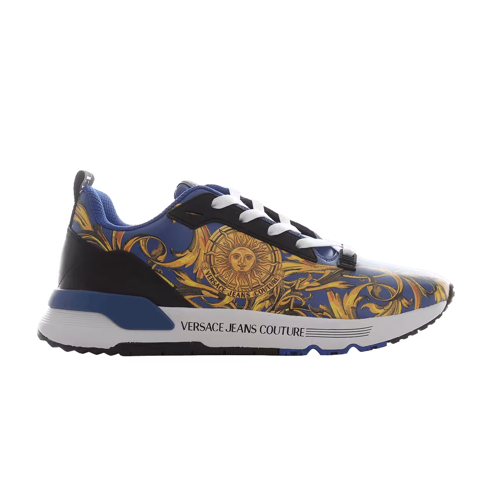 Versace Jeans Couture Baroque Print - Bluette Gold
