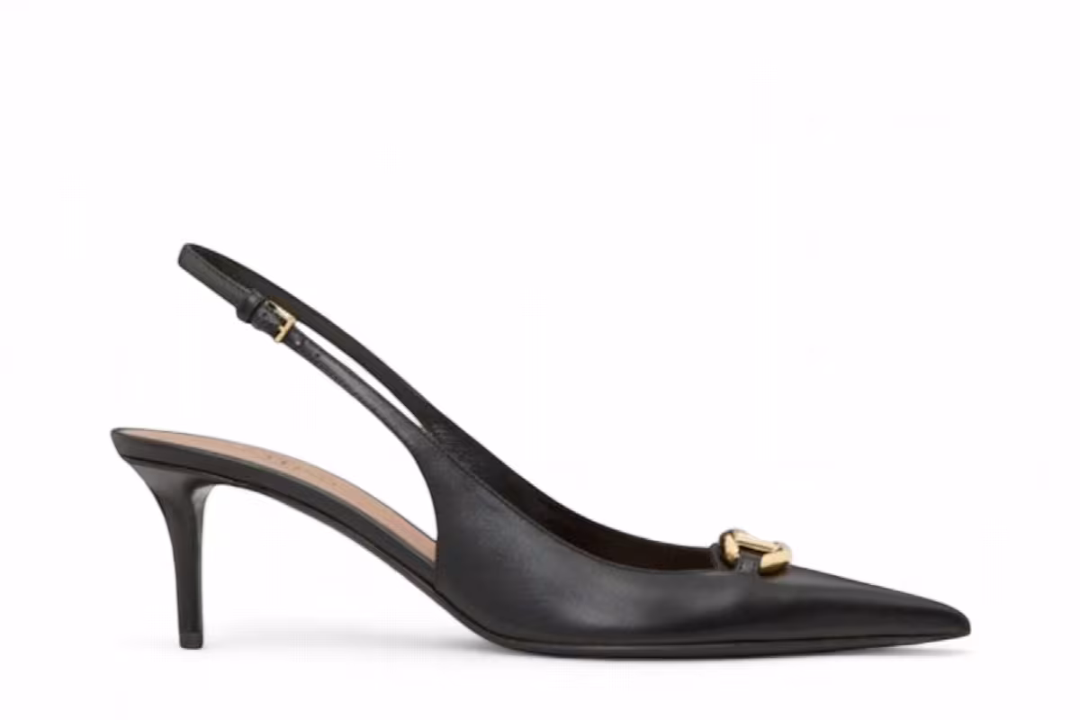 Valentino Garavani Women's VLogo The Bold Edition Pumps Black, view 2