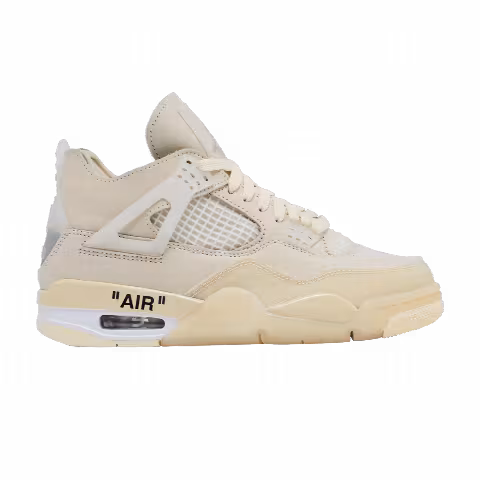 Off-White x Wmns Air Jordan 4 SP 'Sail'