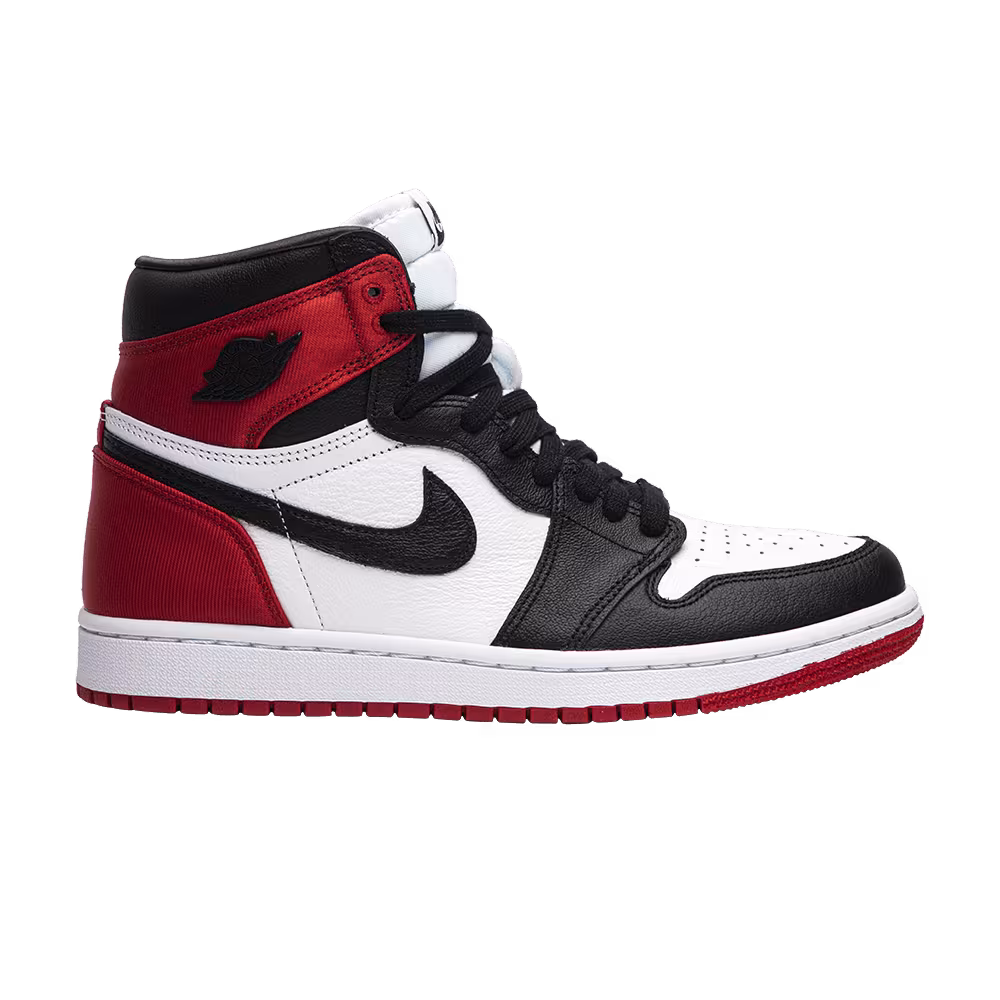Women's Air Jordan 1 High Satin Black Toe