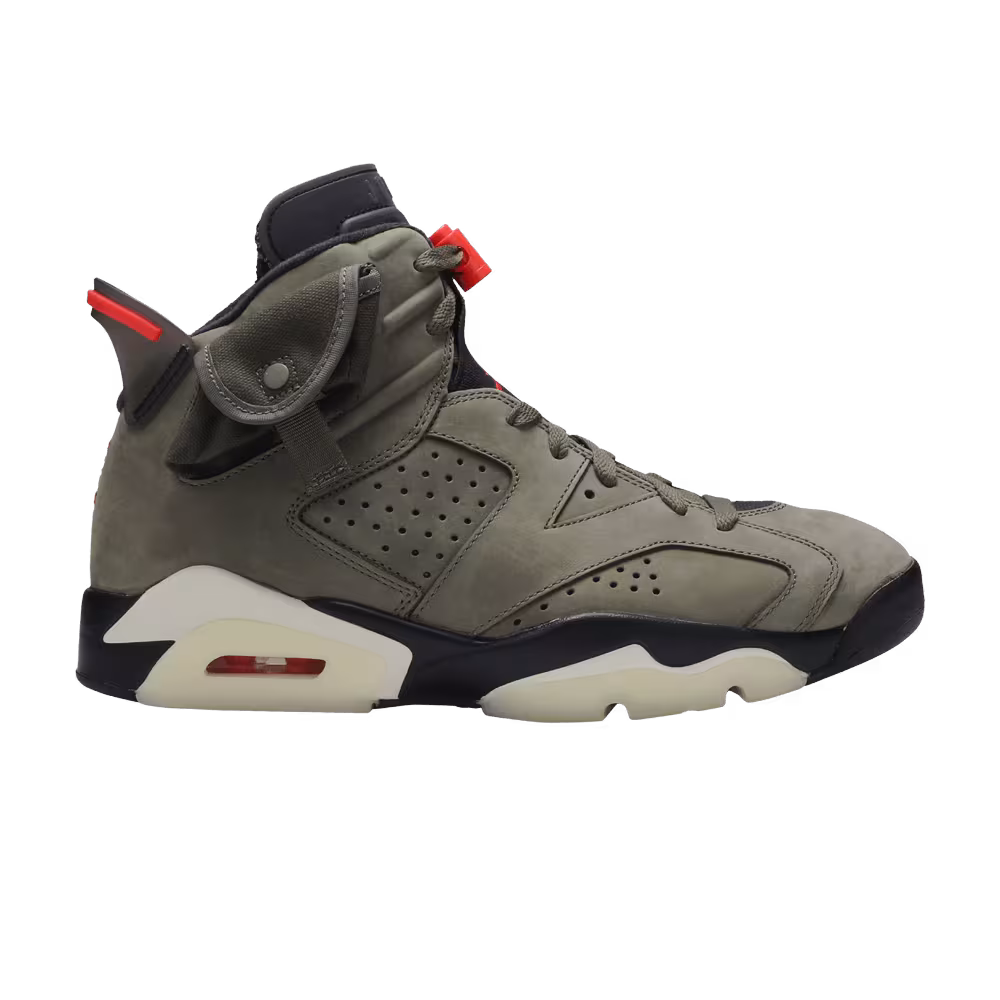 Travis Scott x Air Jordan 6 Olive