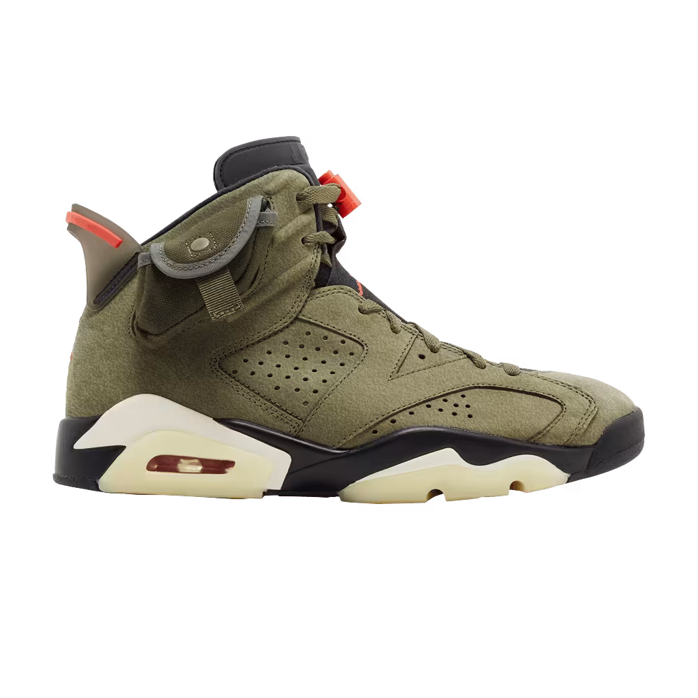 Travis Scott x Air Jordan 6 Olive