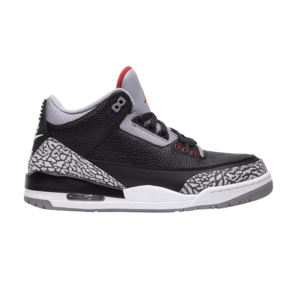 Air Jordan 3 OG Black Cement 2018