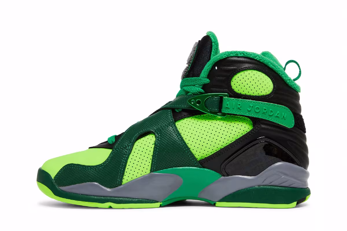 Air Jordan VIII University of Oregon - Green, view 4