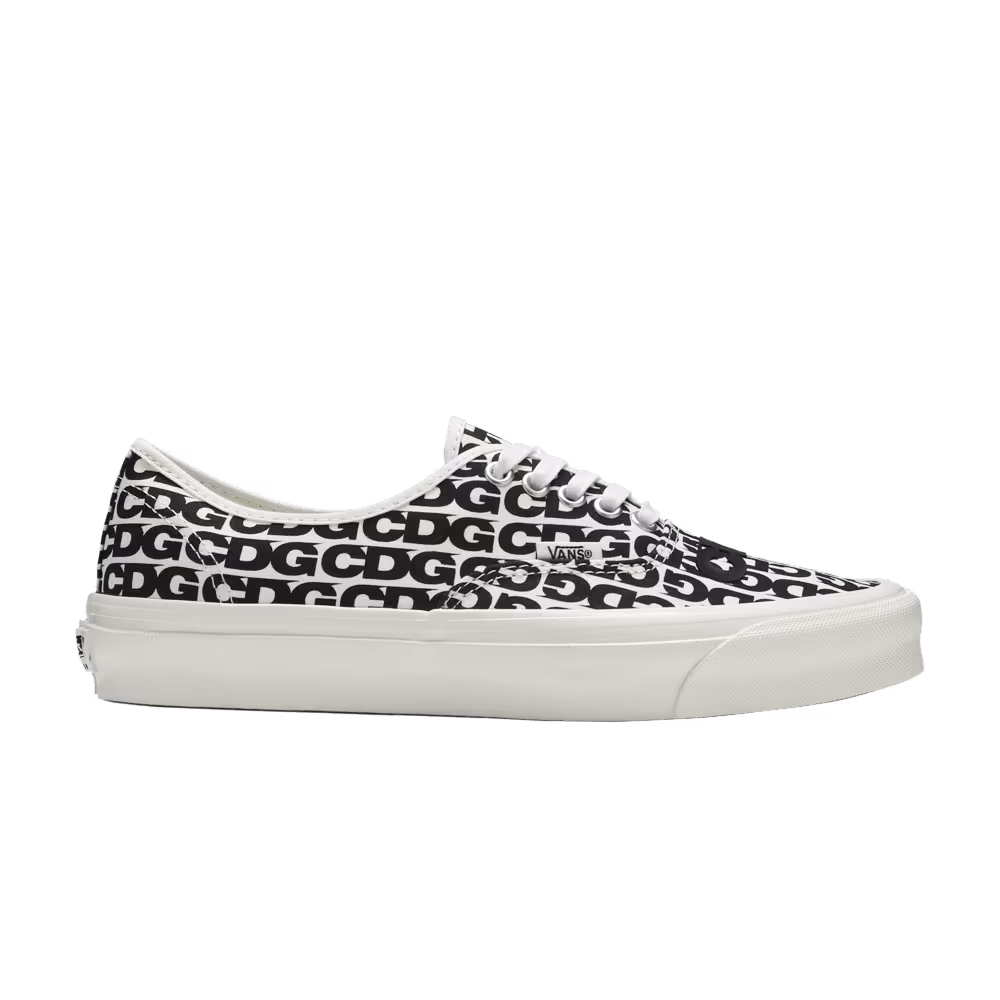 Comme des Garçons x Vans OG Authentic LX CDG Print - Blanc De Blanc
