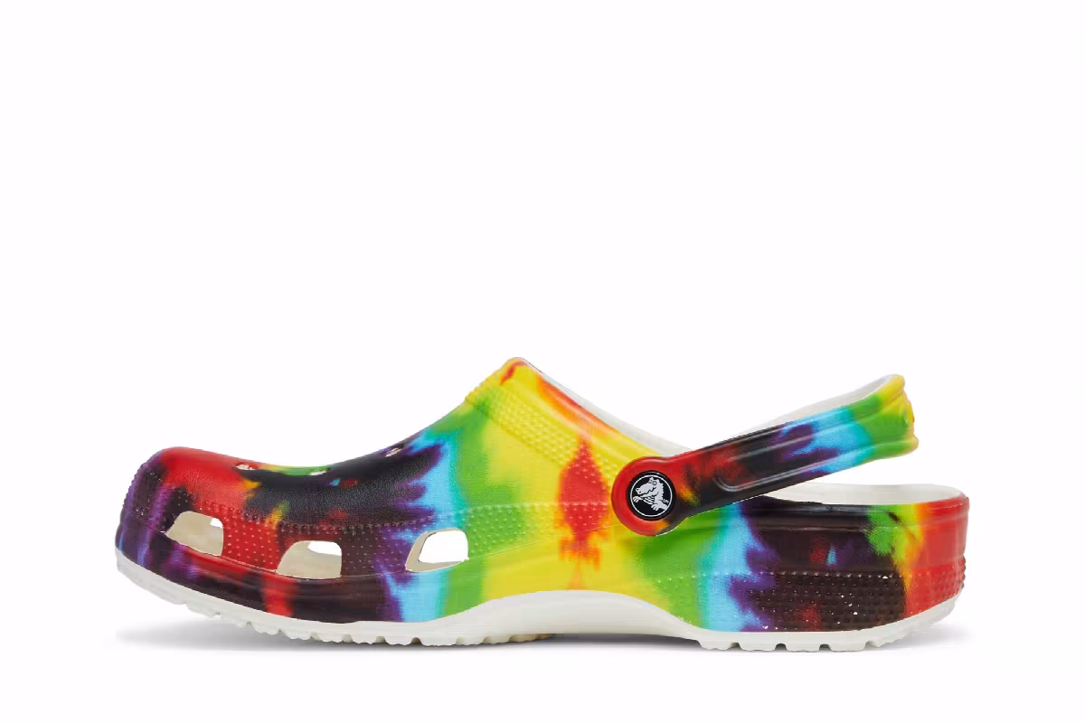 Crocs Classic Clog Tie-Dye, view 4