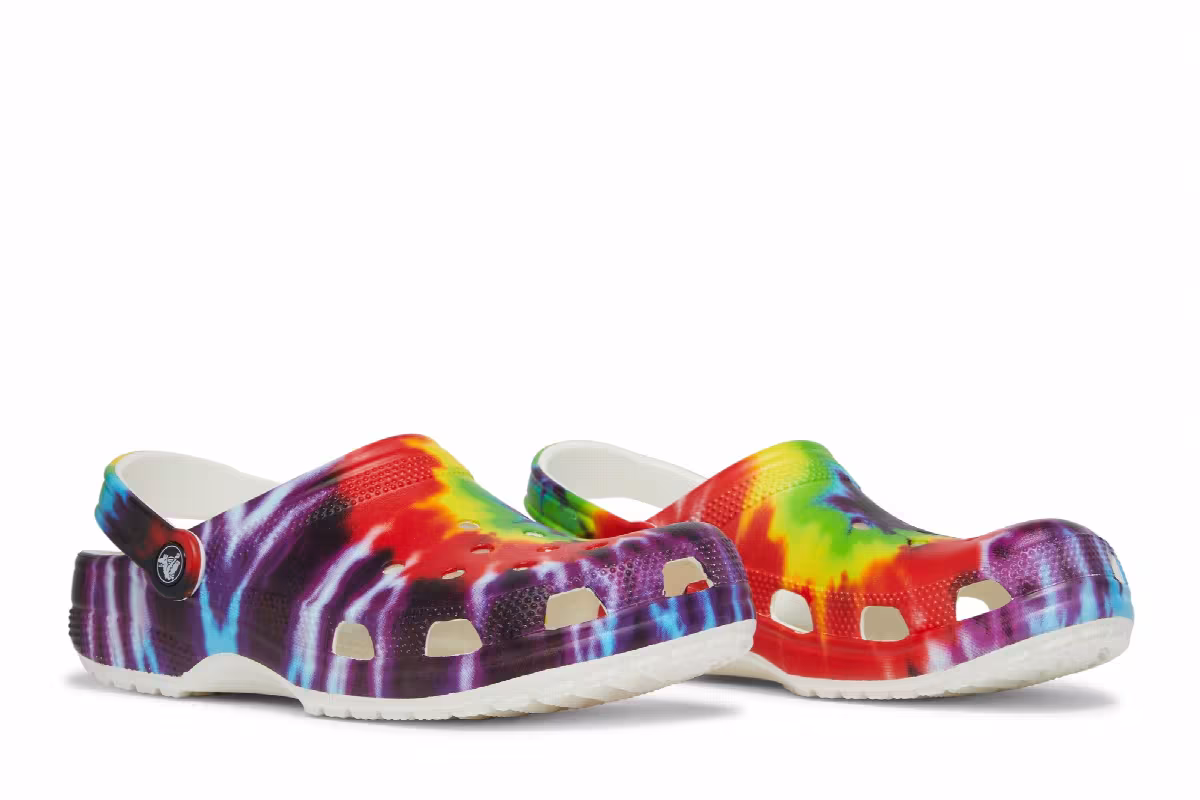 Crocs Classic Clog Tie-Dye, view 9