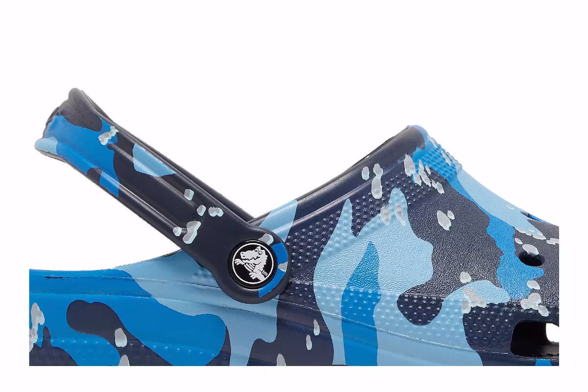 Crocs Classic Clog Camo - Navy, view 3