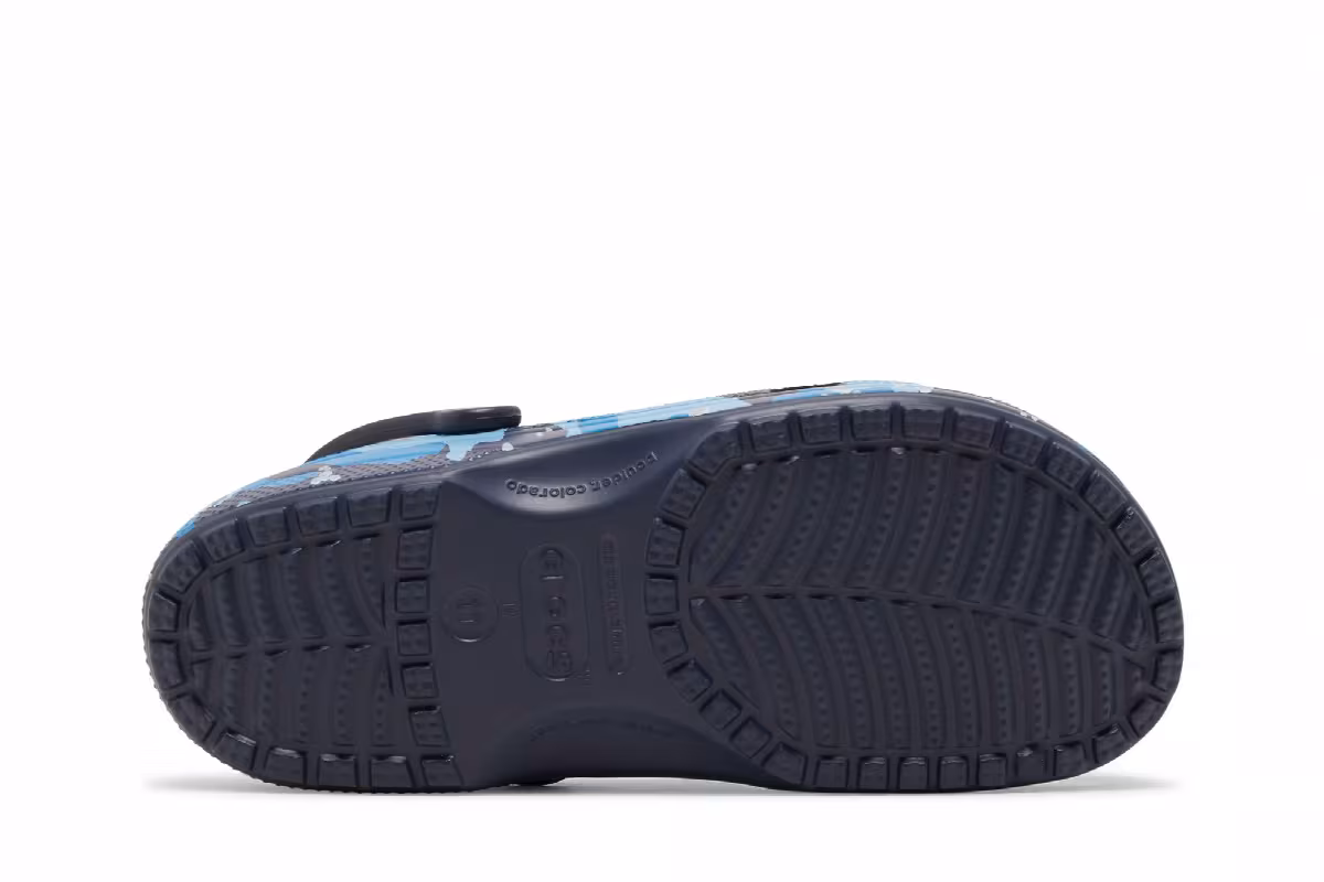 Crocs Classic Clog Camo - Navy, view 5