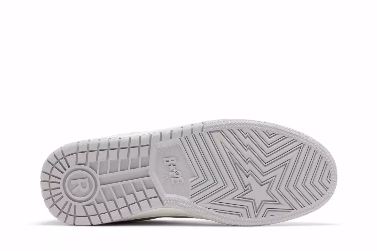 BAPE Sk8 Sta #5 Grey, view 5