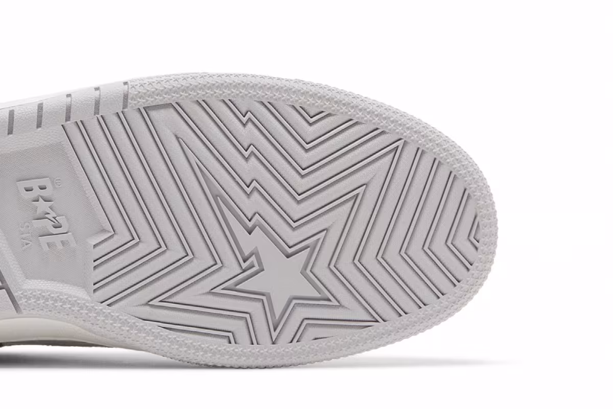 BAPE Sk8 Sta #5 Grey, view 6