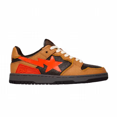 BAPE Sk8 Sta 'Black Orange'