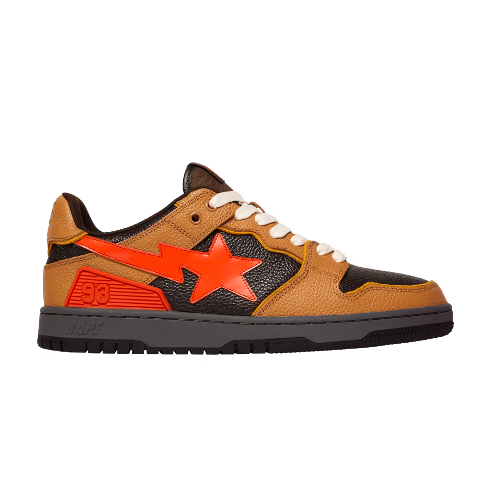 BAPE Sk8 Sta Black Orange
