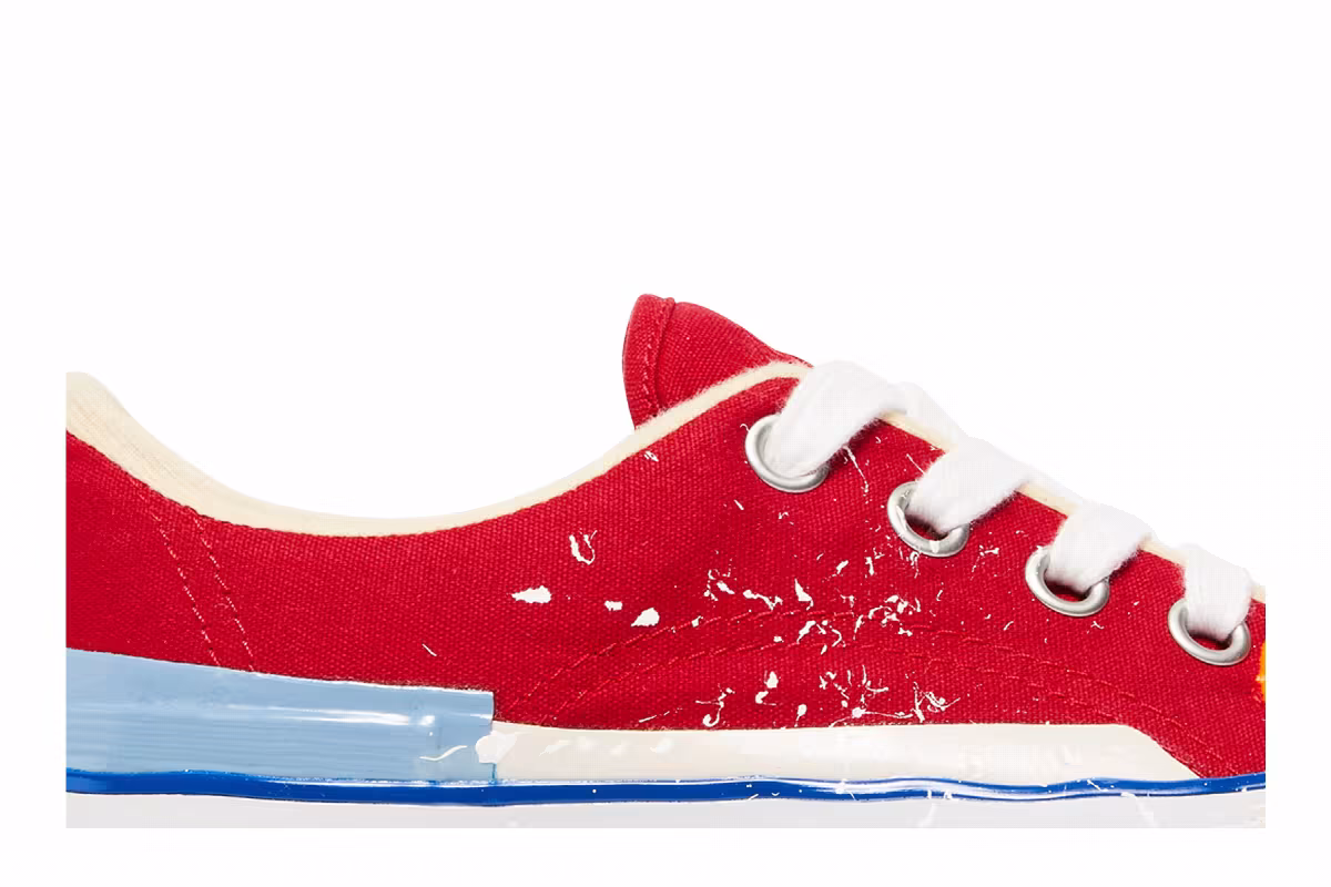 Gallery Dept. x Lanvin Women's Sneaker Paint Drip - Red, view 3
