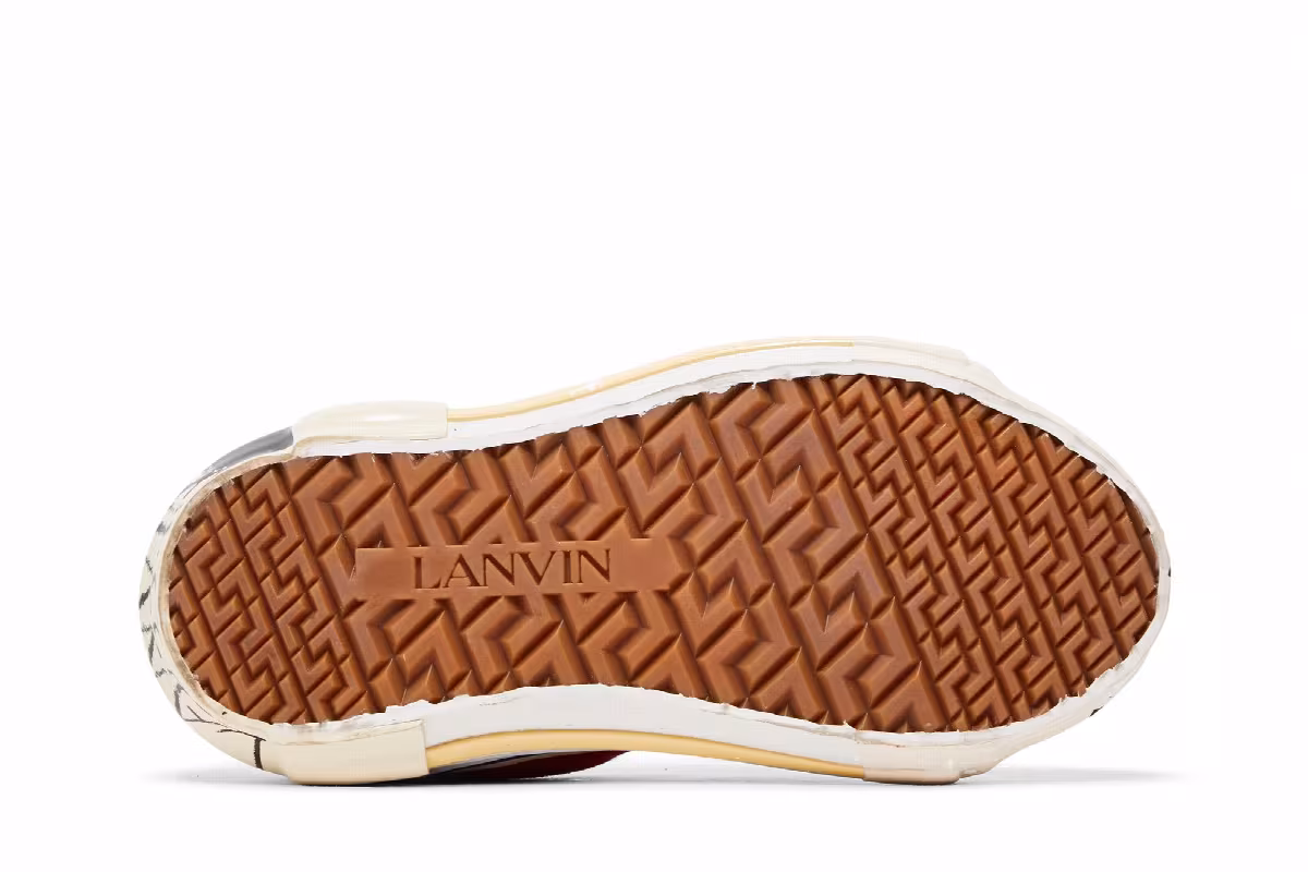 Gallery Dept. x Lanvin Women's Sneaker Paint Drip - Red, view 5