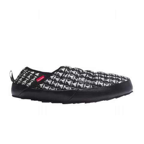 Supreme x The North Face Traction Mule 'Black Studded Print'