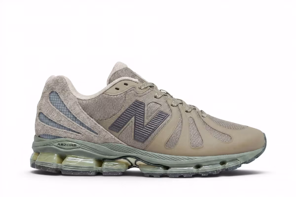 Stone Island x New Balance 1890 Rich Tan Brown, view 2