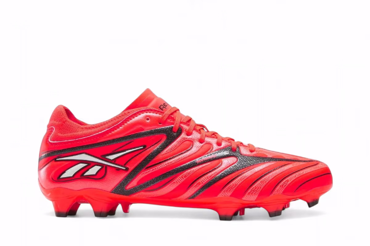 Reebok Sidewinder 26 Pro Firm Ground Neon Cherry Rival Red, view 2