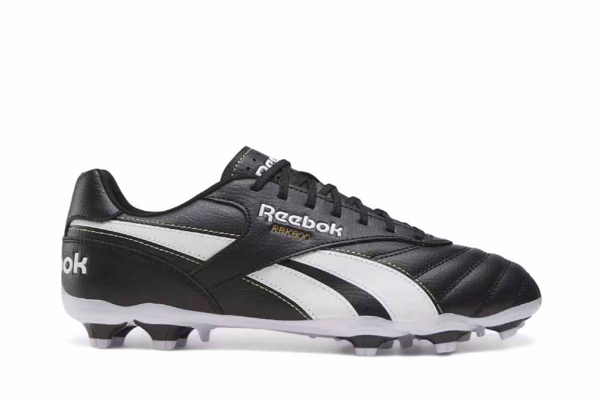 Reebok Rbk800 League Firm Ground Black White, view 2