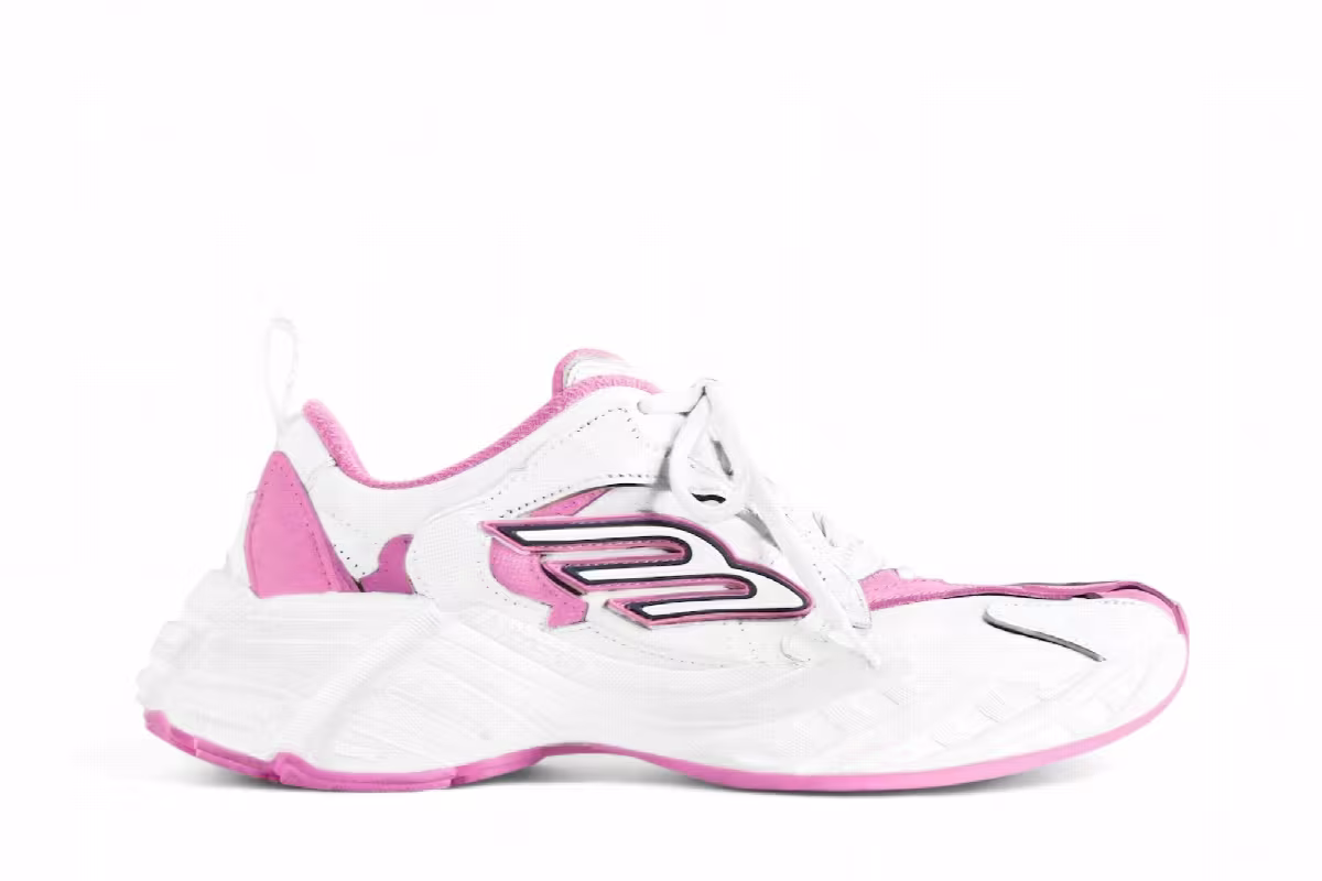 Balenciaga Women's Monday Pink Grey White, view 2