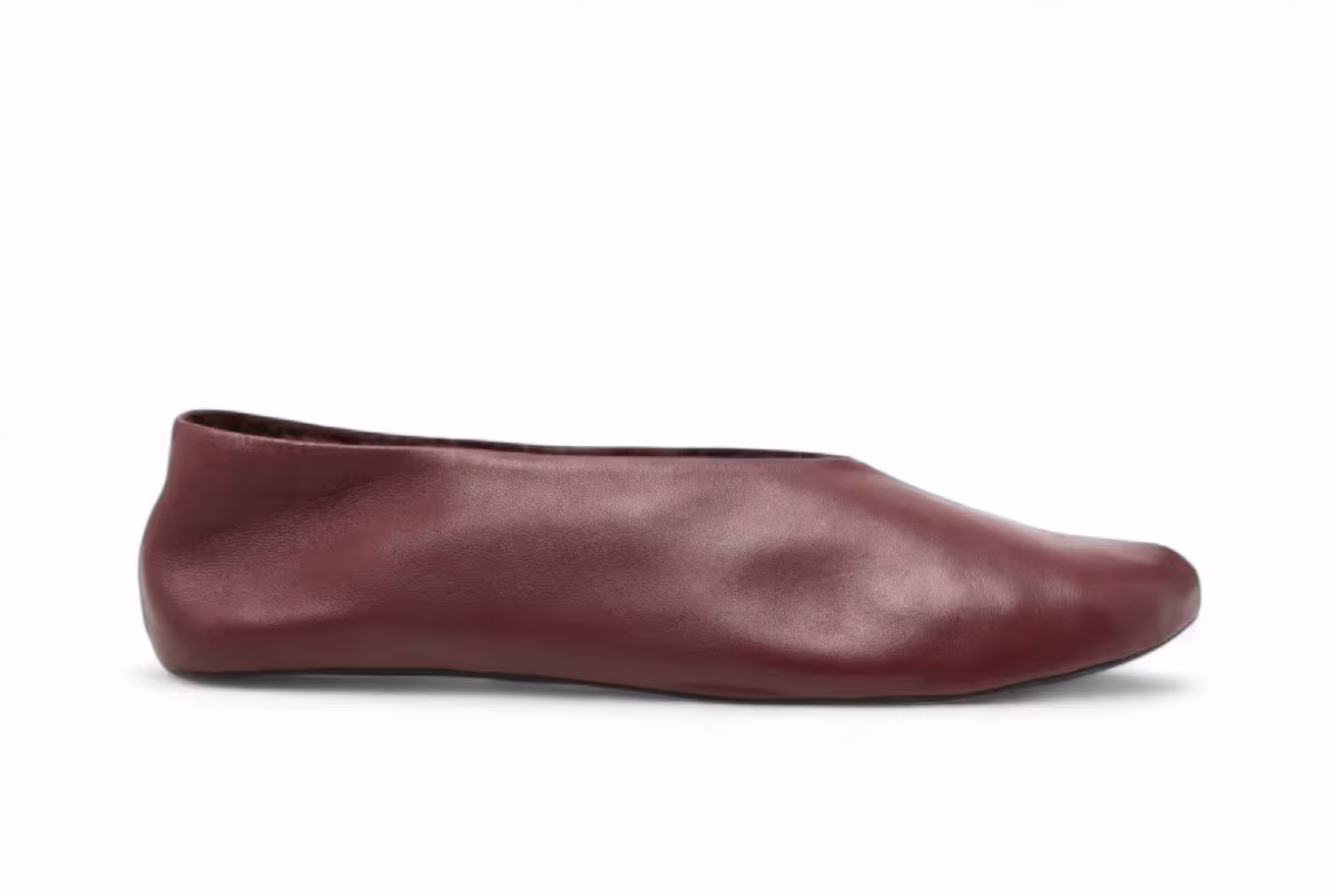 The Row Women's Stella Loafers Carmin, view 2