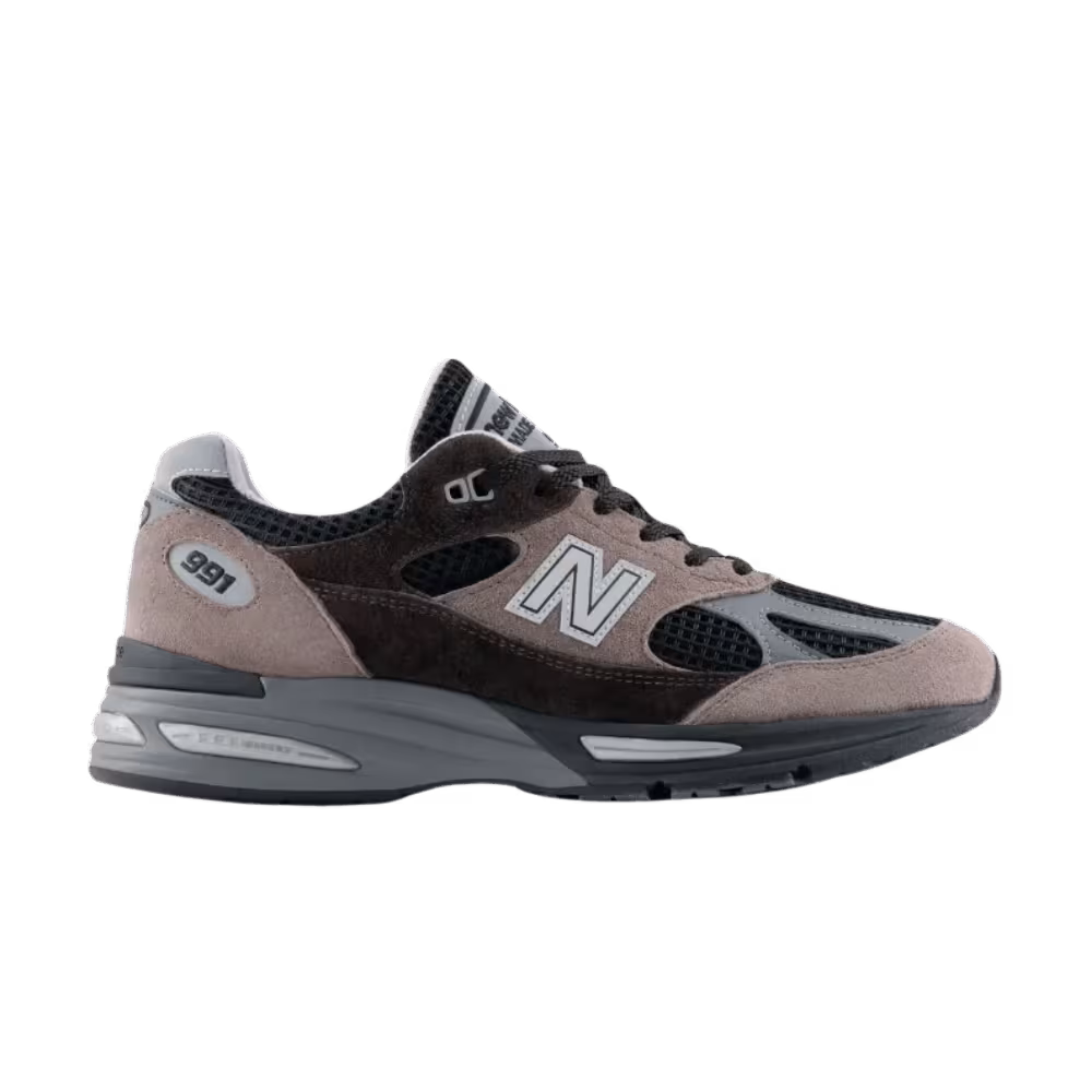 New Balance 991v2 Made In UK Elevated Neutrals Iron Mulch
