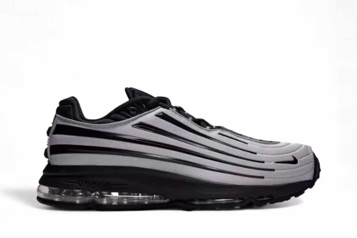 Nike Air Max Ecstasy Plus Metallic Silver Black, view 2