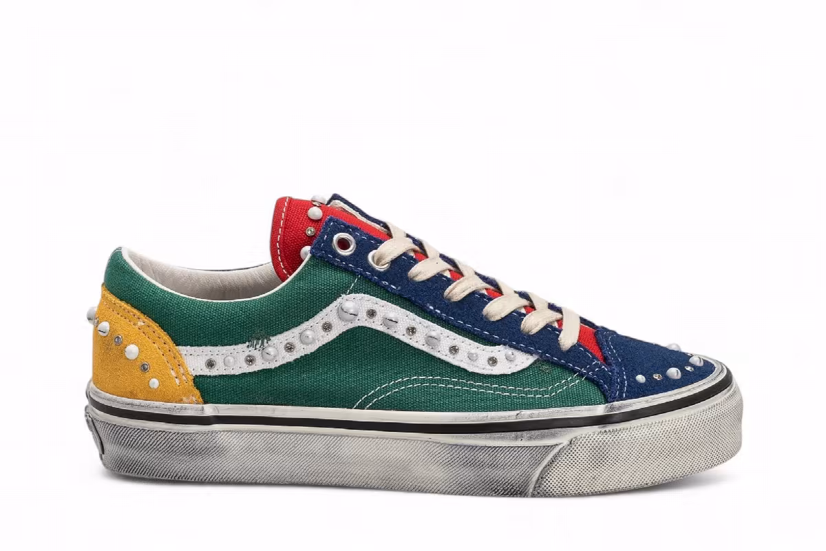 Vans LX Old Skool 36 Pearlized Green Multi, view 2