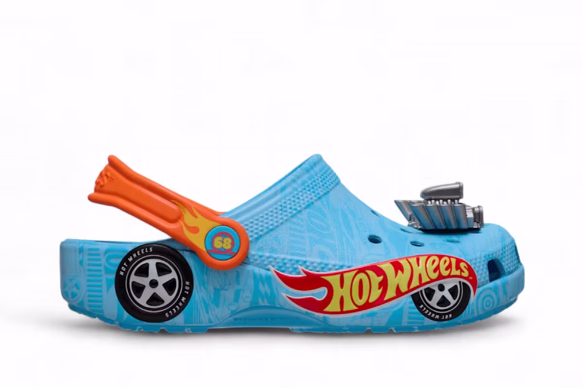 Hot Wheels x Crocs Classic Clog Toddler Multi-color, view 2