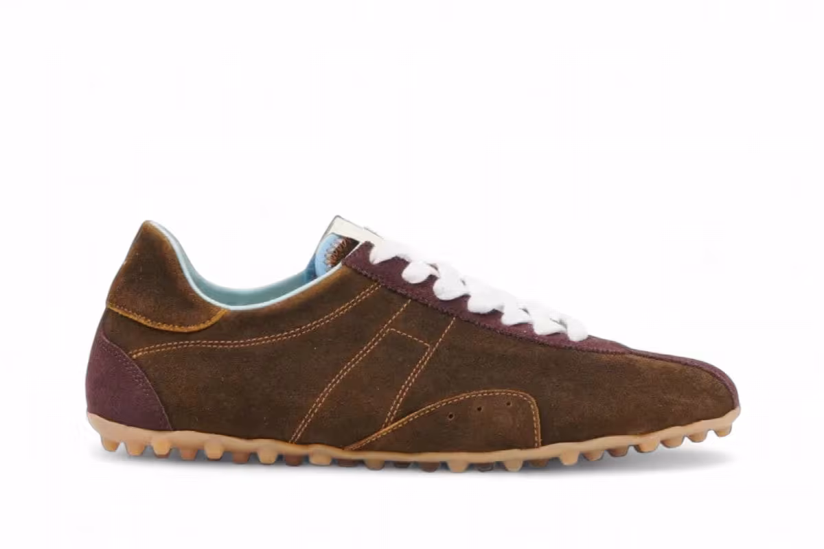 Maison Margiela Women's Sprinters Low Top Sneakers Brown, view 2