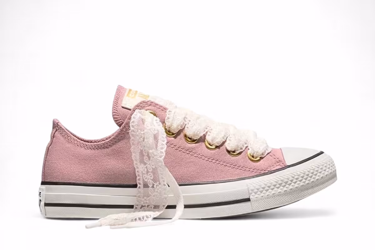 Converse All Star Canvas Low Top Pink, view 2