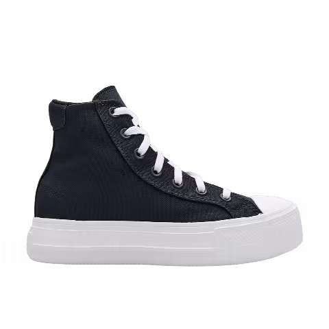 Converse Wmns Day One Platform High Top Canvas 'Black'