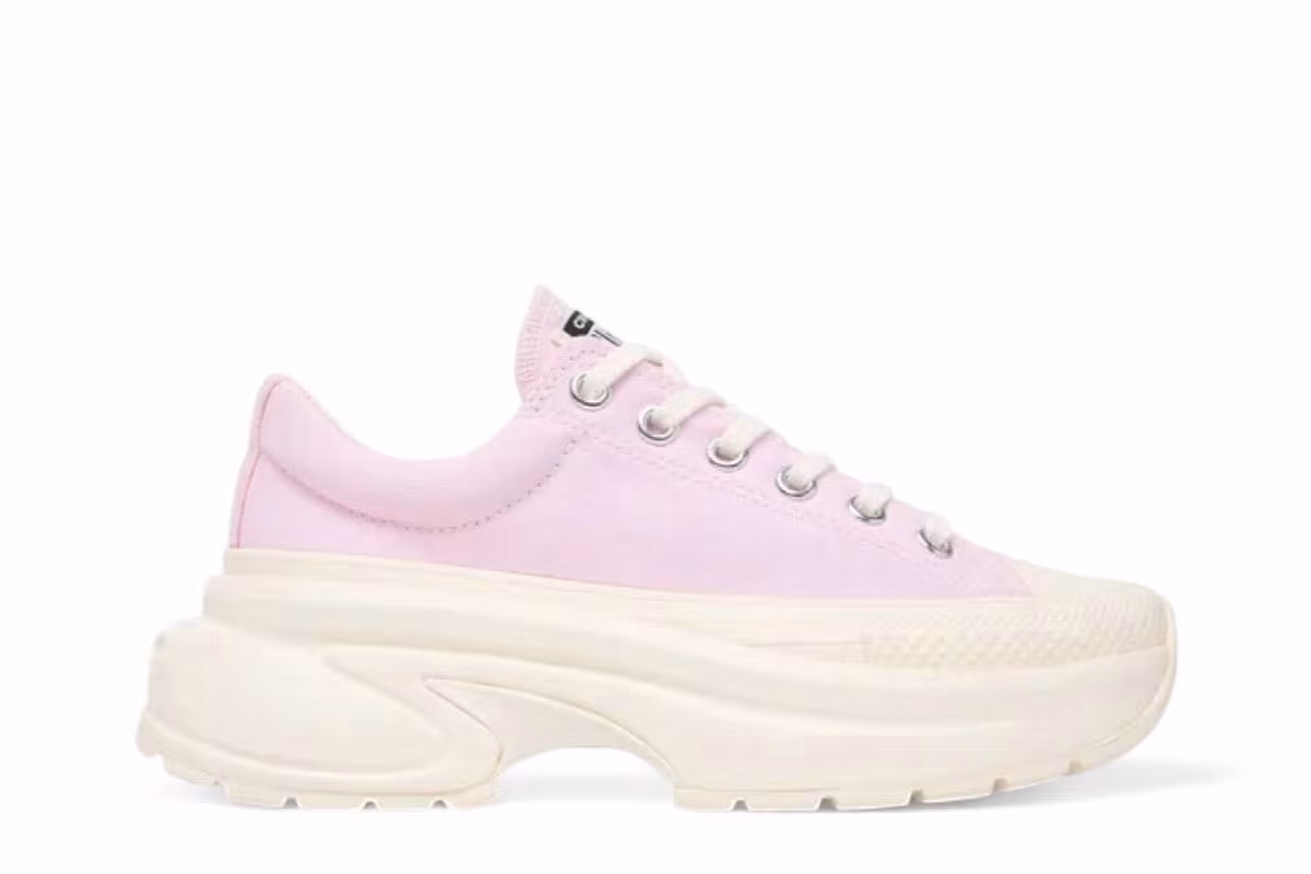 Converse Canvas Low Top Light Pink Rose, view 2