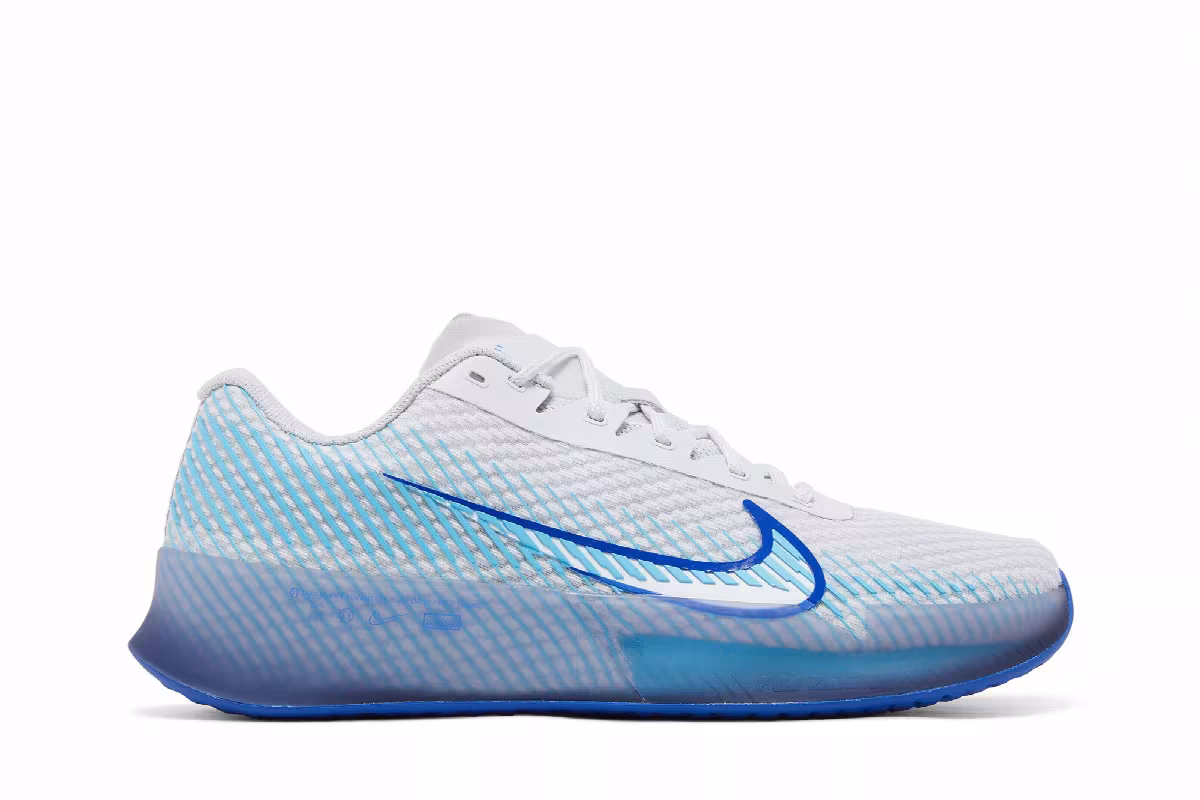NikeCourt Air Zoom Vapor 11 Photon Dust Baltic Blue, view 2