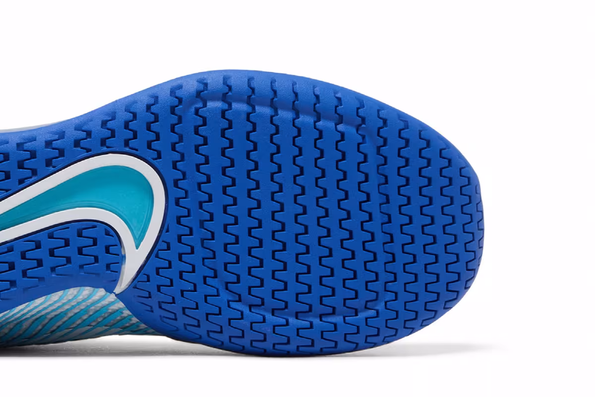 NikeCourt Air Zoom Vapor 11 Photon Dust Baltic Blue, view 6